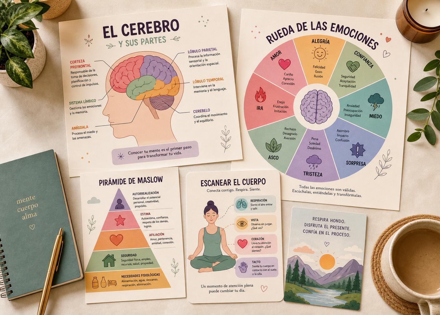 Pósters e infografías para el aula
